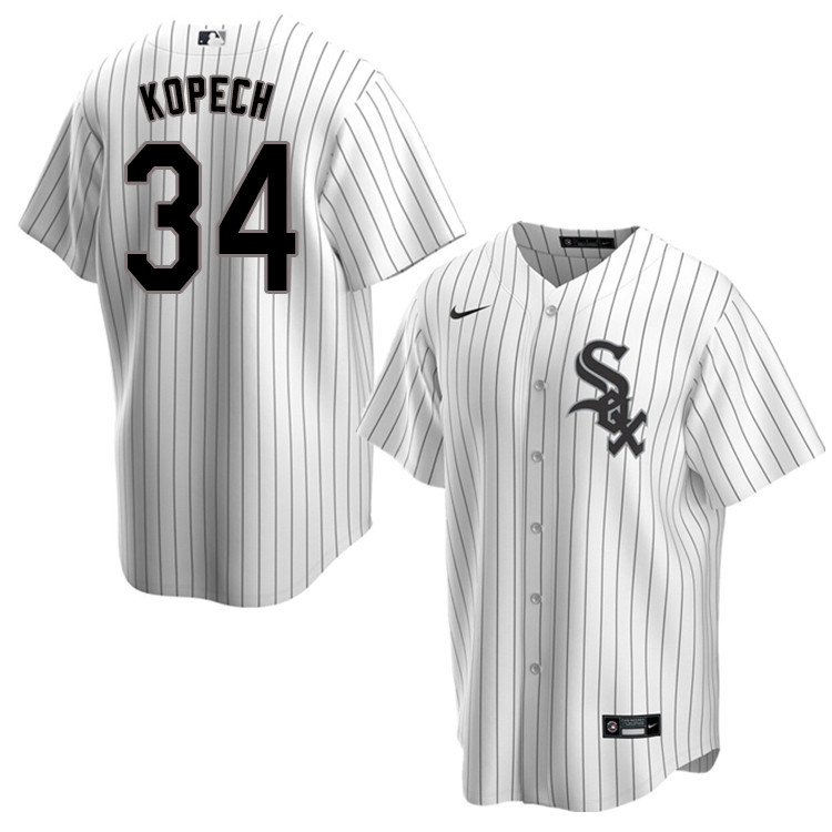Nike Men #34 Michael Kopech Chicago White Sox Baseball Jerseys Sale-Pinstripe